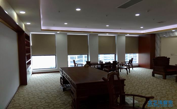 總經(jīng)理辦公室及老板辦公室之辦公室電動(dòng)遮陽(yáng)窗簾